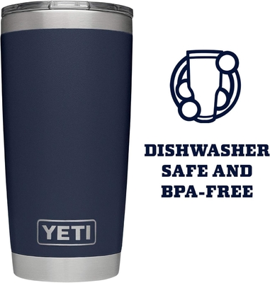 Rambler 20 oz stainless steel vakum terisolasi tumbler dengan tutup MagSlider