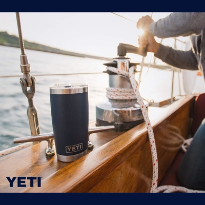 Rambler 20 oz stainless steel vakum terisolasi tumbler dengan tutup MagSlider