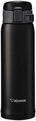 Zojirushi SM-SA60BA Stainless Steel Vacuum Insulated Mug, 1 Count (Kemas 1, Hitam, 20 oz