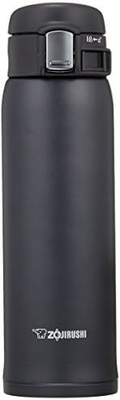 Zojirushi SM-SA60BA Stainless Steel Vacuum Insulated Mug, 1 Count (Kemas 1, Hitam, 20 oz