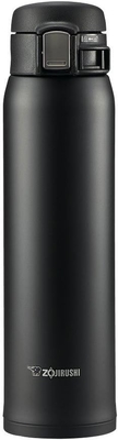 Zojirushi SM-SA60BA Stainless Steel Vacuum Insulated Mug, 1 Count (Kemas 1, Hitam, 20 oz