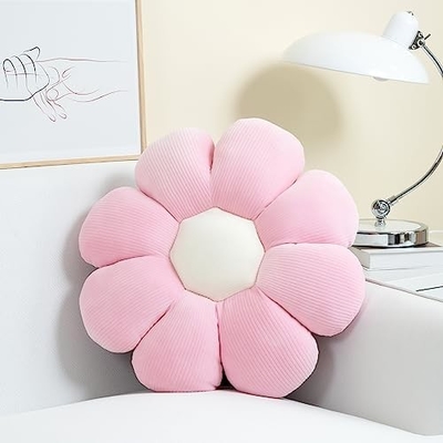 Bantal Bunga,Bentuk Bunga Lempar Bantal Dekorasi Natal Bantal Lantai Bunga,Bantal Duduk, Dekorasi Kamar Cantik &amp; Plush