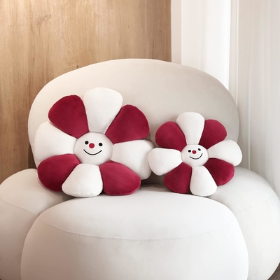 Bantal Bunga,Bentuk Bunga Lempar Bantal Dekorasi Natal Bantal Lantai Bunga,Bantal Duduk, Dekorasi Kamar Cantik &amp; Plush