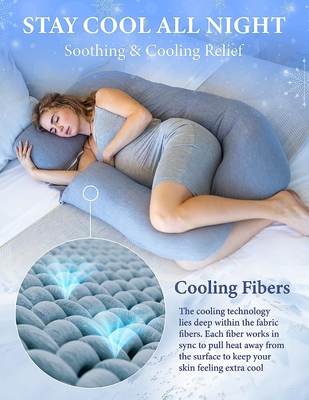Bantal Kehamilan Pharmedoc, Bantal Bentuk U untuk Seluruh Tubuh