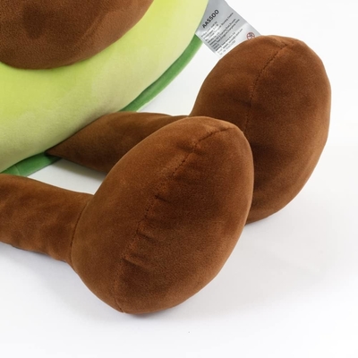 16.5 inci berpelukan isi buah alpukat lembut plush lempar bantal hadiah untuk anak-anak, makanan berbentuk lempar bantal mainan untuk Natal