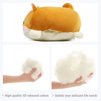 Shiba Inu Plush Bantal Diisi Hewan Cute Plush Toy Squishy Anime Corgi Plushie Fluffy Kawaii Soft Hugging Bantal