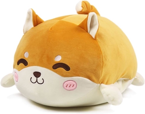 Shiba Inu Plush Bantal Diisi Hewan Cute Plush Toy Squishy Anime Corgi Plushie Fluffy Kawaii Soft Hugging Bantal