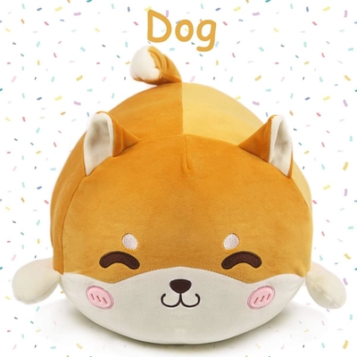 Shiba Inu Plush Bantal Diisi Hewan Cute Plush Toy Squishy Anime Corgi Plushie Fluffy Kawaii Soft Hugging Bantal