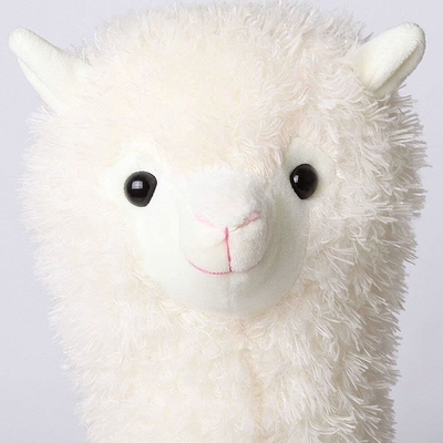 Alpaca wol mainan, alpaca hewan boneka besar 18 &quot;putik plush lempar bantal, bantal lembut berbulu super Natal Valentine '