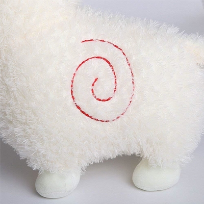 Alpaca wol mainan, alpaca hewan boneka besar 18 &quot;putik plush lempar bantal, bantal lembut berbulu super Natal Valentine '