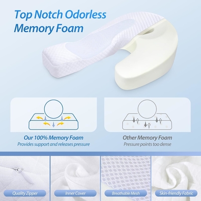 Bantal untuk Side Sleeper Body Pillow untuk Dewasa Memory Foam Pillow dengan U-Shaped Contoured Support Pain Relief dengan