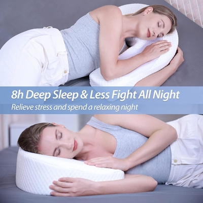 Bantal untuk Side Sleeper Body Pillow untuk Dewasa Memory Foam Pillow dengan U-Shaped Contoured Support Pain Relief dengan