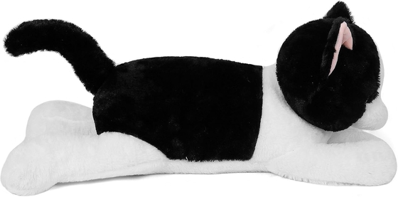 27 inci Kucing Berat hewan boneka, Cuddly Berat Kucing Plush Bantal Raksasa Plushie Hadiah Ideal untuk Orang Dewasa &amp; Anak-anak