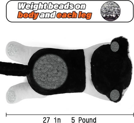 27 inci Kucing Berat hewan boneka, Cuddly Berat Kucing Plush Bantal Raksasa Plushie Hadiah Ideal untuk Orang Dewasa &amp; Anak-anak
