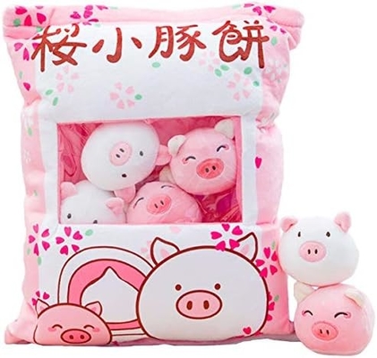 REFAHB Cute Plush Pillow Throw Pillow Removable Stuffed Animal Toys Hadiah Kreatif untuk Anak Perempuan (Kitten)
