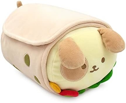 Official Roll Blanket Outfitz Doll. Soft, Squishy, Warm, Cute, Comfort, Safe Burrito Pillow dengan Puppy - Ulang Tahun