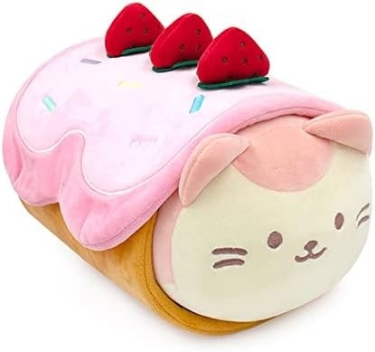 Official Roll Blanket Outfitz Doll. Soft, Squishy, Warm, Cute, Comfort, Safe Burrito Pillow dengan Puppy - Ulang Tahun