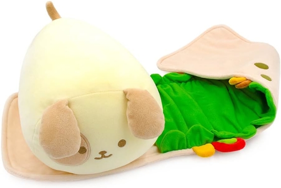 Official Roll Blanket Outfitz Doll. Soft, Squishy, Warm, Cute, Comfort, Safe Burrito Pillow dengan Puppy - Ulang Tahun