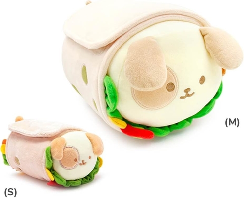 Official Roll Blanket Outfitz Doll. Soft, Squishy, Warm, Cute, Comfort, Safe Burrito Pillow dengan Puppy - Ulang Tahun