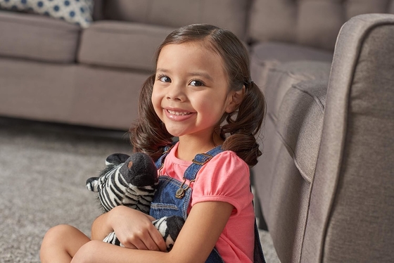 Republik Liar Zebra Plush, hewan isi, mainan plush, hadiah untuk anak-anak, Cuddlekins 12 inci, Multicolor
