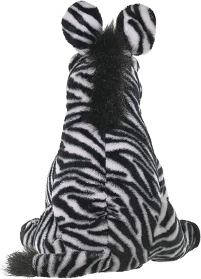 Republik Liar Zebra Plush, hewan isi, mainan plush, hadiah untuk anak-anak, Cuddlekins 12 inci, Multicolor