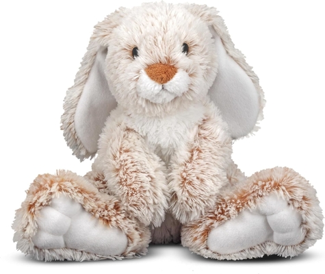 Melissa &amp; Doug Burrow Kelinci Kelinci Dipenuhi Hewan (9 inci)