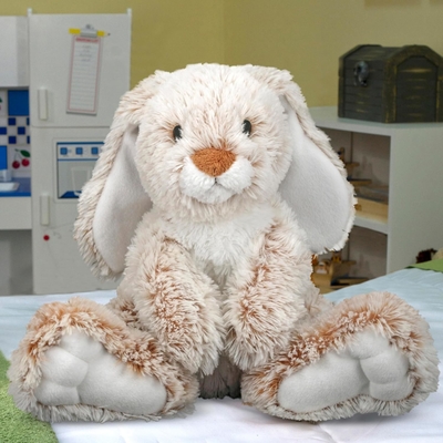 Melissa &amp; Doug Burrow Kelinci Kelinci Dipenuhi Hewan (9 inci)