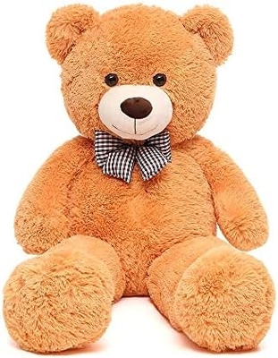 Misscindy Giant Teddy Bear Plüsch Dipenuhi Hewan untuk Pacar atau Anak-anak 47 inci, (Bodas)