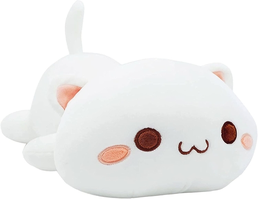Onsoyours Cute Kitten Plush Toy 25.5 &quot;Kitty Soft Anime Cat Besar Plush Bantal untuk Anak-anak (Bodas A, 25.5