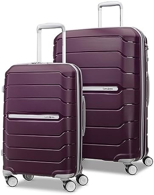 Hardside Expandable dengan Double Spinner Wheels, Carry-On 21 Inch, Putih