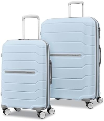 Hardside Expandable dengan Double Spinner Wheels, Carry-On 21 Inch, Putih