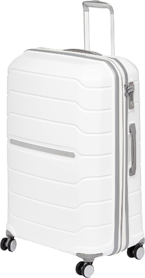 Hardside Expandable dengan Double Spinner Wheels, Carry-On 21 Inch, Putih