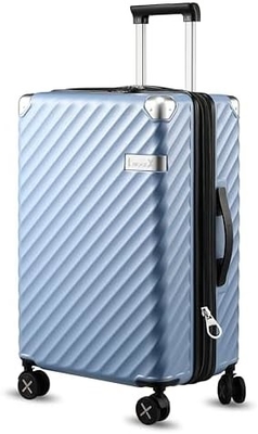 Bawa Pada Bagasi 22x14x9 Maskapai Disetujui - 35L Polikarbonat Expandable Hard Shell koper dengan roda Spinner