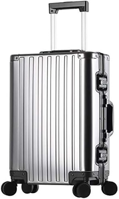Alun-alun Bagasi Kabin Koper Hardside (Perak, 20 inci Carry-on) Kunjungi Toko Sindermore