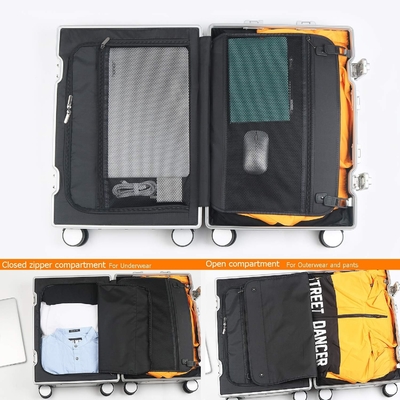 Alun-alun Bagasi Kabin Koper Hardside (Perak, 20 inci Carry-on) Kunjungi Toko Sindermore