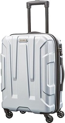 Bagasi yang dapat diperluas dengan roda spinner, Teal, Checked-Medium 24-Inch