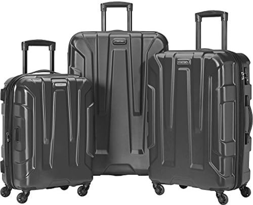 Bagasi yang dapat diperluas dengan roda spinner, Teal, Checked-Medium 24-Inch