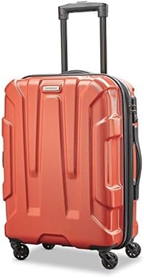 Bagasi yang dapat diperluas dengan roda spinner, Teal, Checked-Medium 24-Inch
