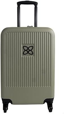 Koper tahan lama dengan panel kompresi anti hancur luar mesh dan tali kompresi yang dirancang untuk perjalanan bebas kerumitan