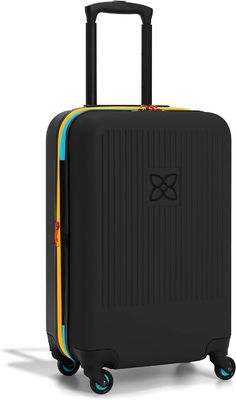 Koper tahan lama dengan panel kompresi anti hancur luar mesh dan tali kompresi yang dirancang untuk perjalanan bebas kerumitan