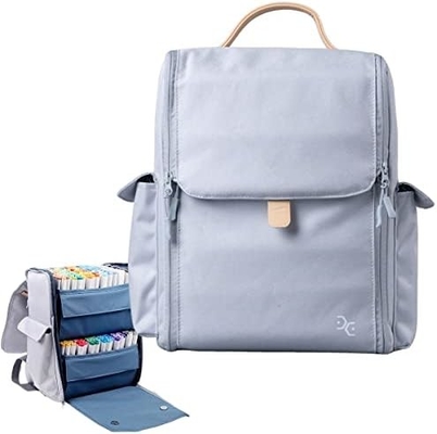 Storage Tote Bag for Marker Pen Brush Pen Coloring Pencils Books Art and Crafts Supplies Tools Cosmetics, hingga 130 Pen
