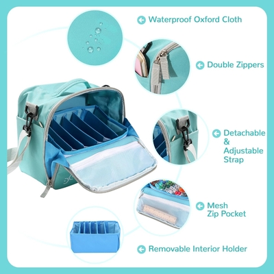 Storage Tote Bag for Marker Pen Brush Pen Coloring Pencils Books Art and Crafts Supplies Tools Cosmetics, hingga 130 Pen