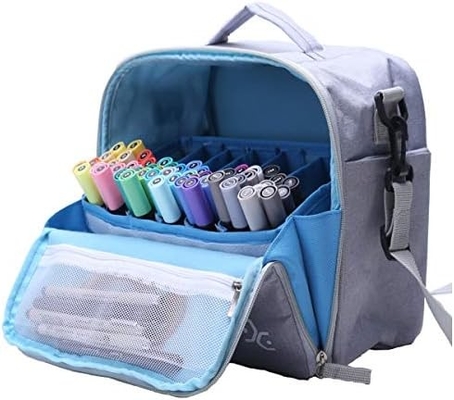 Storage Tote Bag for Marker Pen Brush Pen Coloring Pencils Books Art and Crafts Supplies Tools Cosmetics, hingga 130 Pen