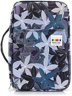 300 Slot Color Pencil Case - Pen Case Organizer dengan Handy Wrap & Zipper, Multilayer Holder untuk Prismacolor Color Pen