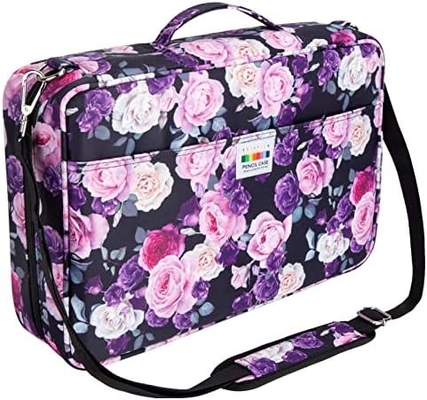 300 Slot Color Pencil Case - Pen Case Organizer dengan Handy Wrap & Zipper, Multilayer Holder untuk Prismacolor Color Pen