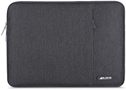 Tas Sleeve Laptop Kompatibel dengan MacBook Air 13 M3 A3113 M2 /Pro 13 M2 M1,Polyester Vertikal Case dengan Pocket, Gray