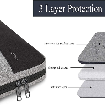 Laptop Case, 15.6 inci TSA Laptop Bag Laptop Sleeve Water Resistant Laptop Case Laptop Carrying Case