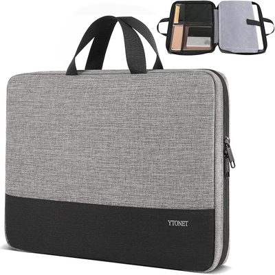 Laptop Case, 15.6 inci TSA Laptop Bag Laptop Sleeve Water Resistant Laptop Case Laptop Carrying Case