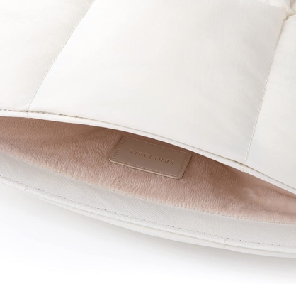 Laptop yang nyaman dan berembun lengan 13 &quot;14&quot;, quilted turun tas laptop wanita