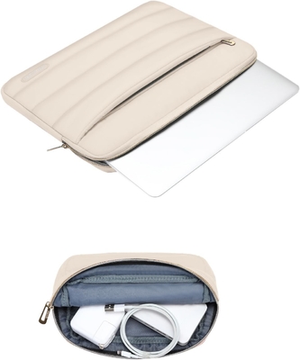 Cocok untuk MacBook Air / Pro, laptop 13-13.3-inci, cocok untuk MacBook Pro 14-inci poliester horizontal paket dengan kecil